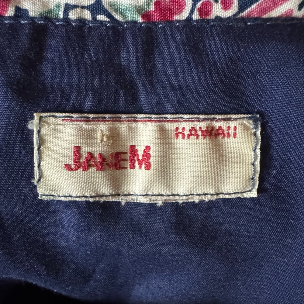 Vintage Jane M Hawaii tropical print dress / house dress - Picture 11 of 12